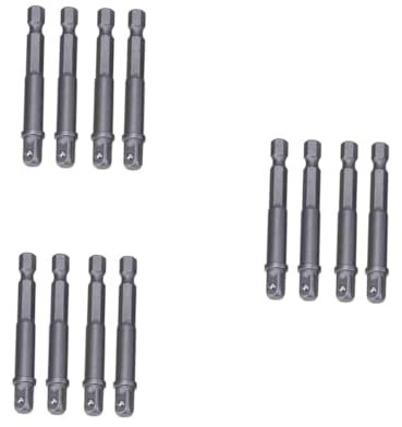 NUOBESTY 3 Set Giunto A Manicotto A Lati Rotanti Biella A Manicotto Biella Presa Barra Di Prolunga Presa Maniglia Esagonale Barra Di Estensione Della Manica 4 Pezzi*3