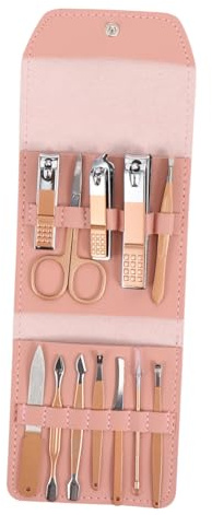 DEARMAMY Kit De Soins Des Ongles Avec Outils Set De Manucure Pour Maison Pédicure Et Toilettage Coupe-ongles Pratique