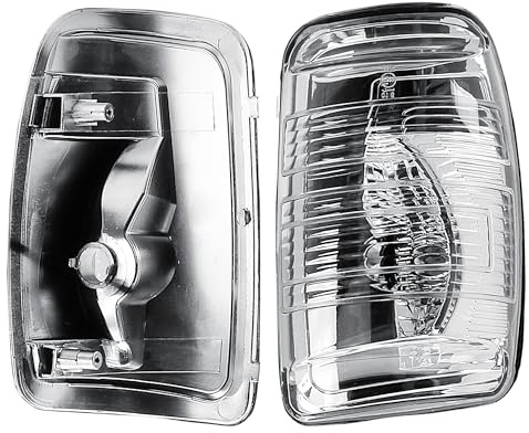 Indicatore di direzione per specchietto retrovisore destro, lato passeggero, retrovisore esterno, indicatore di direzione laterale, compatibile con Ford Transit V363 2014-2026
