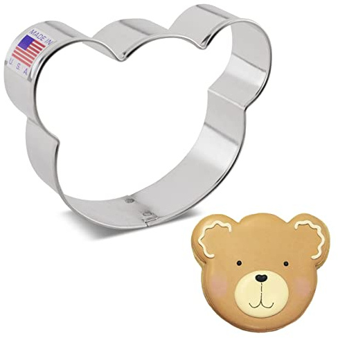 Ann Clark Bear Sandwich Cutter Cookie Cutter 3-1/2 Made in USA