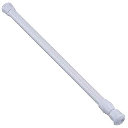 perfk Poste de Varillas de Cortina de Resorte Telescópico para Ducha Proyectos de Bricolaje Armario - 40-70cm, Individual
