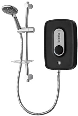 Triton Danzi Electric Shower 9.5kW - Black (Opal 3, Aquasurge, Perea)