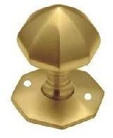 Ironmongery Solutions® Octagonal Mortice Knob for Doors, Gate Handle, Door Knob Handles in Polished Brass Finish Size -56mm.