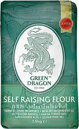 Green Dragon, Harina especial con levadura (leudante), 1500 g