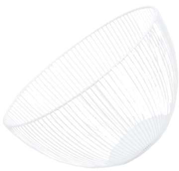 Amosfun Cesta de Almacenamiento y Drenaje Multiusos de Hierro Color Cesta para Frutas y Verduras Resistente para Cocina y Hogar Diseño Hueco para Escurrir para Uso Diario