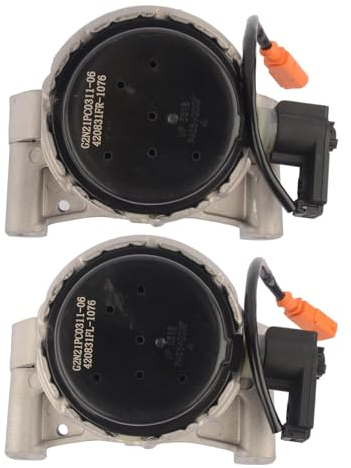 Flynsu Paar Vorne Motorlager Lagerung Kompatibel mit A6 4G C7 A7 3.0 TFSI V6 2012-2018 4G0199381LF 4G0199381LE