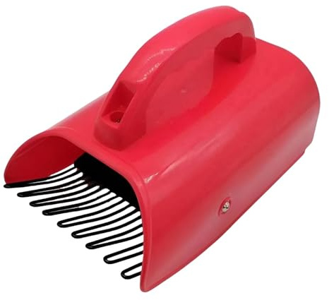 Peine recogedor de bayas, pala de rastrillo de arándanos, herramienta de cosecha de frutas, 21,5 x 13,8 x 7,3 cm, diseño ergonómico de mano, herramienta versátil para cosechar frutas