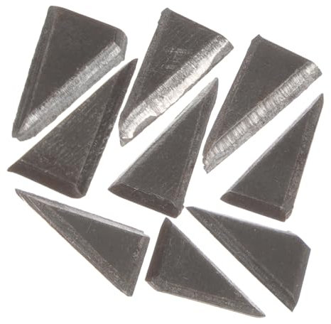 Gadpiparty 9piezas Cuñas De Hierro Para Martillo Mango De Madera Para Refuerzo Carpintería y Reparación Hogar