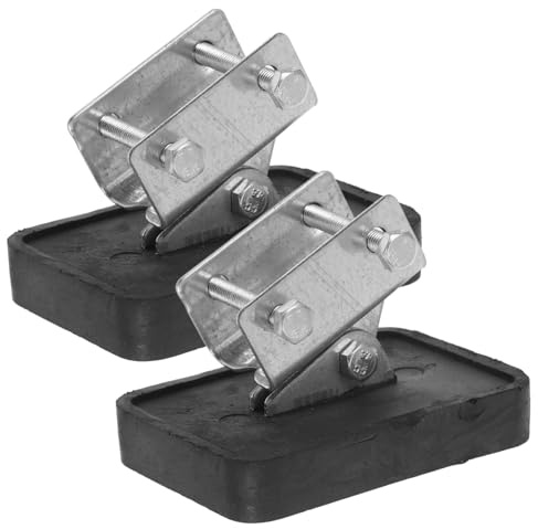 Lurrose 2pcs Ladder Foot Pad Rubber Pads for Extension Ladders Replacement for Home Use