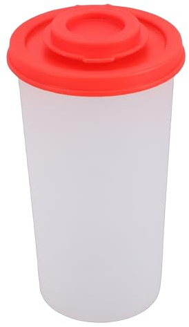 Qcwwy Piccola Bottiglia Trasparente per Shaker per Condimenti, Mini Barattolo di Plastica Riutilizzabile per Sale e con Fori, Coperchio e Dispenser Ermetico per Cucina Domestica,