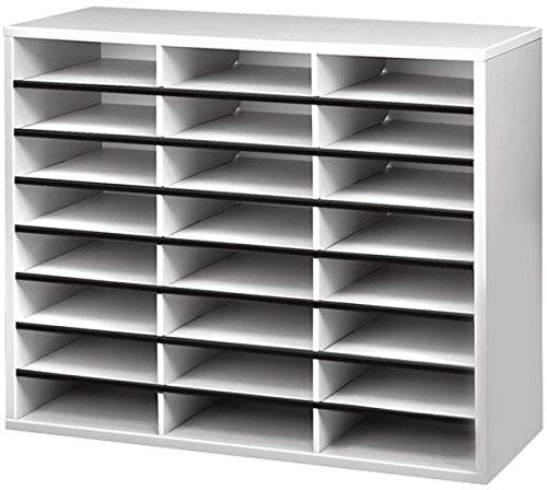 Fellowes 25041 Post und Broschürenmanager, Dove Gray, 24 Fächer