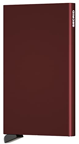 Secrid Unisex Cardprotector Reisezubehör-Kartenhalter im Umschlagformat, Bordeaux