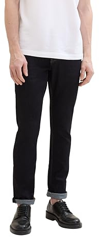 TOM TAILOR Herren Jeans 202212 Josh Slim, 10115 - Clean Rinsed Blue Denim, 33W / 34L
