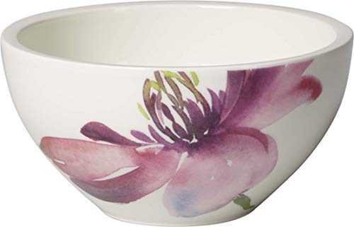 Villeroy & Boch Artesano Flower Art Cuencos de Cereales, 0.6 litros, Porcelana Premium