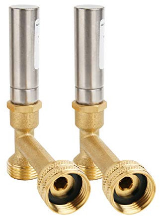 Watflow Water Hammer Arrestor 3/4GHT Thread, Water Hammer Arrestor Washing Machine, for Toilet 2 Pcs
