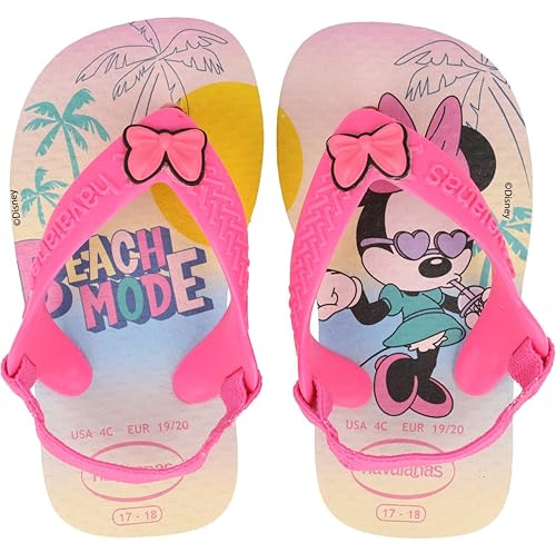 Havaianas Baby Disney Classics, Sandali Unisex-Bambini e Ragazzi, Pink, 23/24 EU