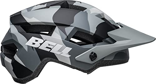 BELL Spark 2 MTB Helm, Matt Grau Camo, Universal M/L 53-60cm