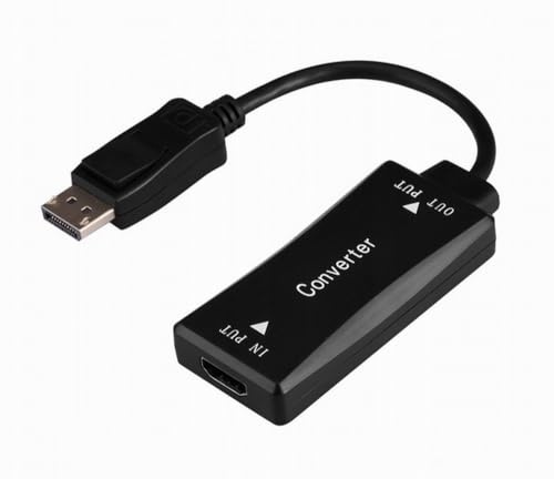 CABLEXPERT Active 4K 30Hz HDMI female to DisplayPort male adapter cable, 0.15 m, black marca