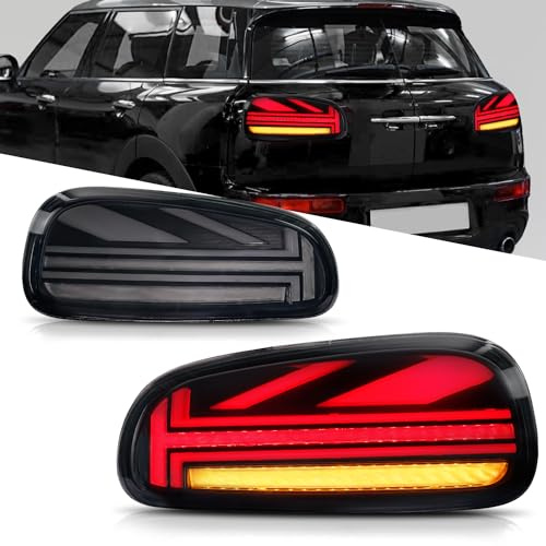 Archaic LED-bakljus för Mini Clubman F54 F54N 2015-2023, med sekventiell blinkers, animerad DRL, par