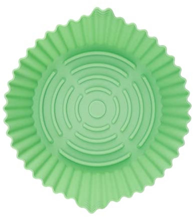 Zerodeko Silikonbehälter Luftfritteuse Kuchenzubehör Behälter Aus Silikon Ersatz-silikontopf Kastenform Aus Silikon Matte Topfunterlage Aus Silikon Ofen Küchenwaren Waschbar Kieselgel