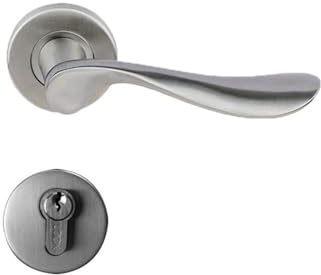 304 Edelstahl gestanztes Türgriffschloss, Hotelbadezimmertürschloss, Brandschutztür, geteiltes Schloss, Schlosszubehör