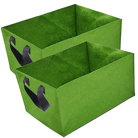 TOYANDONA 2pezzi Sacchetto Per Piantare in Sottile Sacchetti Per Coltivare Piante Balcone Casa