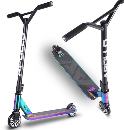 Apollo Stuntscooter Gravity - Fun-Kickscooter für Kinder und Teenager, Kinderroller, Trick Roller für Jungen und Mädchen ab 6 Jahren, Stunt Scooter auch für Beginner geeignet