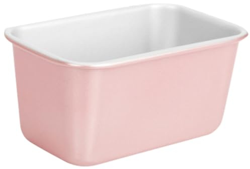 NUOBESTY Molde para Pan de Tostada Pequeño Antiadherente Rosa Dorado para Principiantes Molde de Repostería Casera para Pan y Pasteles