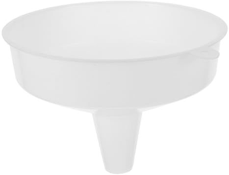 SUPVOX Embudo Plástico Grande para Cocina y Elaboración de Vino, Boca Ancha y Superficie Lisa, Adecuado para Llenar Botellas y Frascos Hogar y Exteriores
