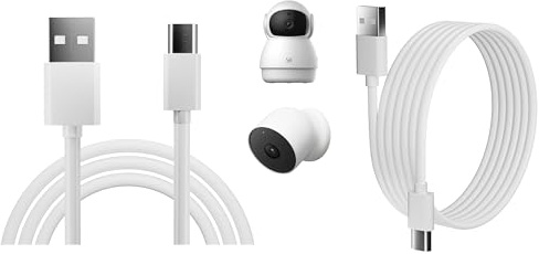 Mr.Gadget's Solutions Blink Mini 16.4ft/5m Power Extension Cable - Indoor Plug-in Camera Charger