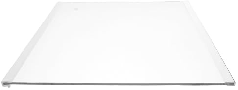 NULYLU Estante de Repuesto de Vidrio para Congelador, Divisor para Refrigerador, Bandeja de Cristal de 300X300 MM, Adecuado para Almacenamiento en Oficina y Hogar