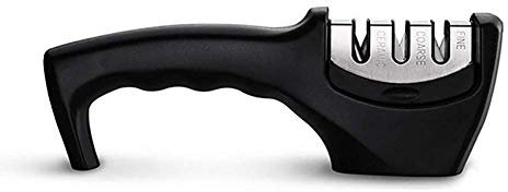 XINGYU Kitchen Knife Sharpener-Level 3sharpening Tool for Repairing, Repairing and Polishing Blades, 3 Sharpening Processes, Non-Slip Base,Matte Finish and User-Friendly Handle, Detachable -