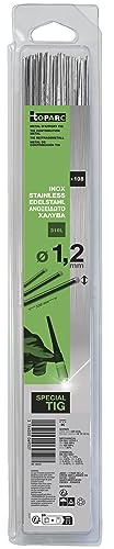 GYS, Métal d'Apport TIG, 108 Baguettes de Soudage Inox ER316L Ø 1,2 mm x 0,33 m, Blister