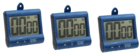IMIKEYA 3St küchenmaschiene kochgeschirr küchen zubehör Küchenzeitgeber küche zubehör armaturen küche Kitchen Accessories Küchenzeitmesser küchenzubehör magnetisch Uhr Gurt Timer Wecker