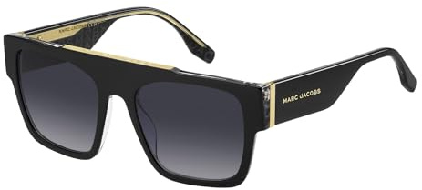 Marc Jacobs Herren Marc 757/S Sonnenbrille, Schwarzes Muster, Grau, 54