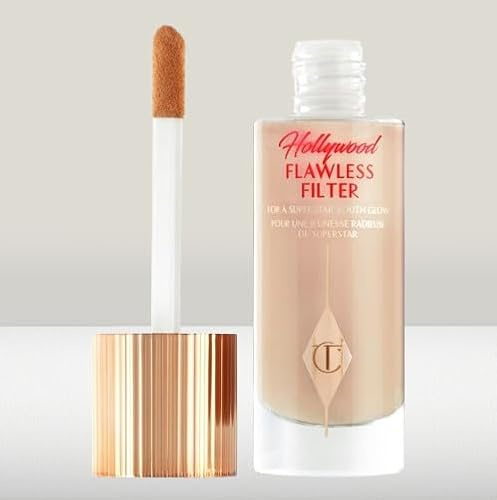 Charlotte Tilbury ORIGINAL | Hollywood Flawless Filter | Töne für helle, mittlere und dunkle Haut | Bella by Cloud.Sales Cosmetics (4.5 MEDIUM, 30 ml (1er Pack))