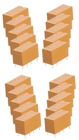 SOLUSTRE 20stücke Latching Relais Poliger Mini-elektronikschalter Für Niedriger Stromverbrauch Und Leicht Installieren