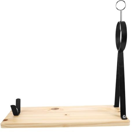 TOPBATHY Ham Storage Rack Non-Slip Pad Decorative and Versatile Cured Meat Holder for Kitchen Organization and Construction