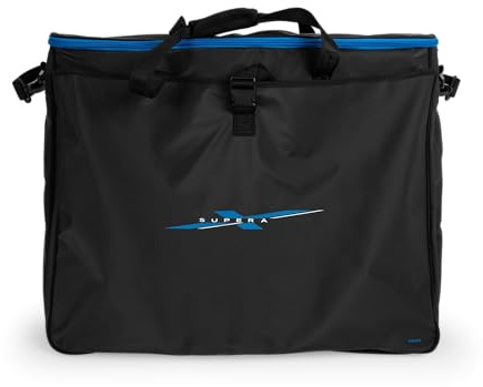 Preston Innovations Supera X Venta-Lite Side Tray Bag, Mesh Base, External Pocket, 74cm x 60cm x11cm, Code P0130144.