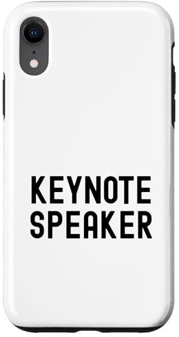 Keynote Speaker | Conference Speaker | Faculty Keynote Case for iPhone XR