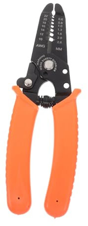 Mipcase Pince à Dénuder Pour Câbles Électriques Outil De Dénudage De Fils Coupe-fil Portable Pour Bricoleurs