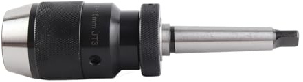 KIMISS Portabrocas sin Llave MT2 de Alta Resistencia de 1-16 Mm, Acero 45# Autoajustable con Tornos y Perforadoras JT3