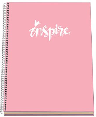 Schreibblock DIN A4 - Dohe - Pastell - Rosa