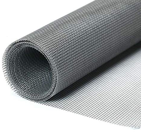 pazaka Fliegengitter Fenster Meterware 150 x 250 cm, Insektenschutz Fenster aus Fiberglas, Fliegengitter für Dachfenster (1.5m, Grau)