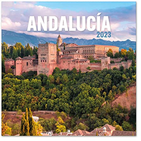 Grupo Erik Wandkalender 2022 2023, Andalusien 16 Monate Wandkalender, Kalender zum Aufhängen von September 2022 bis Dezember 2023, offizielle Lizenz, FSC zertifiziert, CP23079