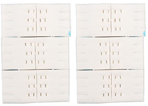 12 Piezas Recambios Desechables para Escobillas de Baño y Fregador, Kit Inicio Tela No Tejida Compatible con 3061, Repuestos Inodoro