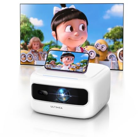 ULTIMEA Apollo P50 videoproyector Full HD 1080P, Smart Beamer 4K Cine en casa