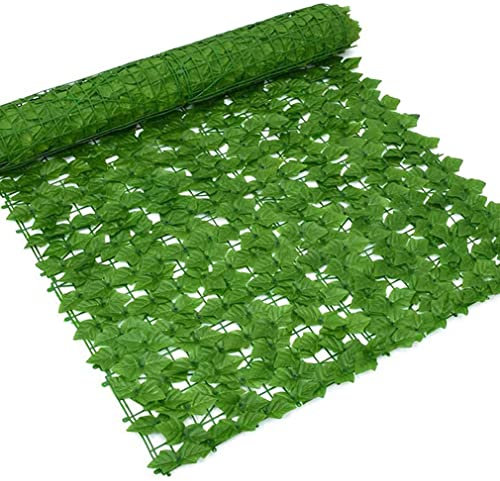 ZILOOK Efeu Sichtschutz Künstliche Efeu Hecke Sichtschutz Künstliches Efeu-Blatt-Screening für die Heimdekoration WEWYQSJXBXF-3927(Size:200x600cm)