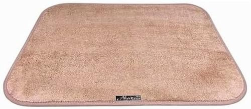 Aladino il tappeto Magico Zerbino Originale Interno/Esterno per Casa, Bagno & Cucina – Antiscivolo, Lavabile, Ultra Assorbente, Disponibile in diverse misure e colori, Made in Italy 65x100cm, Beige