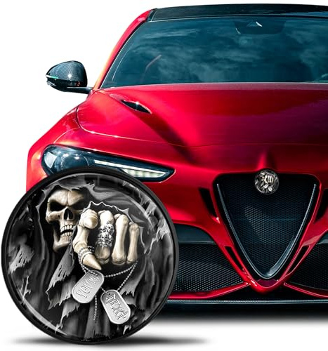 SkinoEu Emblem kompatibel mit Alfa Romeo Motorhaube Kofferraum 74mm EA 14